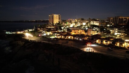 La Jolla Night Scene