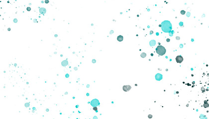 Abstract of color splatter as background