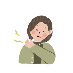 肩こり　女性　五十肩