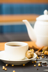 A Cup of hot ginger tea