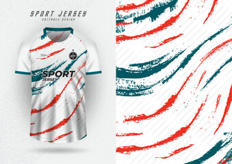background for sports jersey soccer jersey running jersey racing jersey brush pattern green and orange