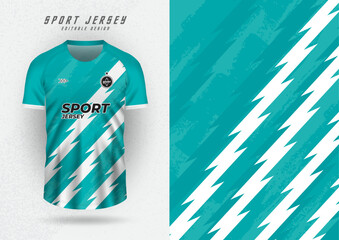 Background for sports jersey, soccer jersey, running jersey, racing jersey, pattern, blue and white diagonal stripes.