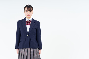 女子高生のポートレート