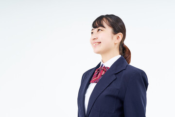 女子高生のポートレート