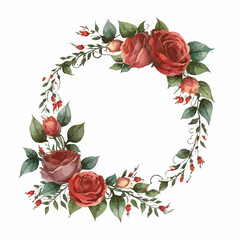 bouquet of red roses