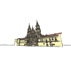 Catedral de Santiago de Compostela - ESPANHA