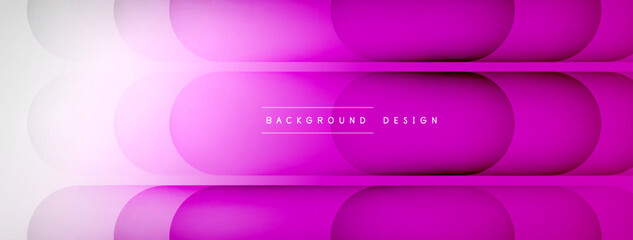 Abstract background - geometric composition created with lights and shadows. Technology or business digital template