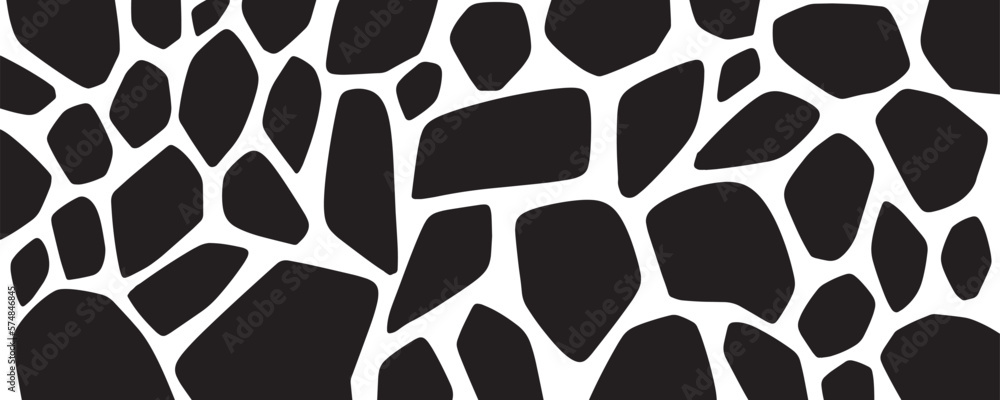 Aufkleber stone shape elements background template design vector.