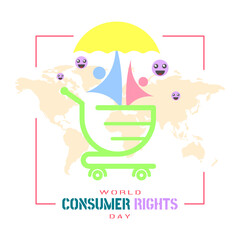 World Consumer Rights Day greeting card