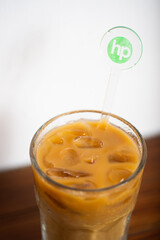 A Glass of iced coffee