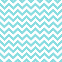 Light blue zigzag seamless pattern. Chevron fabric texture. Abstract zig zag background. Repeating vector wallpaper.