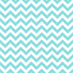Light blue zigzag seamless pattern. Chevron fabric texture. Abstract zig zag background. Repeating vector wallpaper.