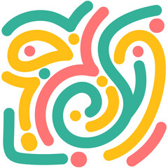 Fototapeta premium Abstract Shape Illustration