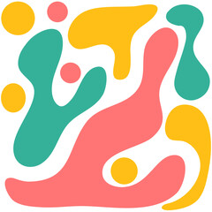 Abstract Shape Illustration