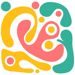 Abstract Shape Illustration