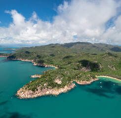 Obraz premium The amazing Magnetic Island on the Great Barrier Reef in North Queensland