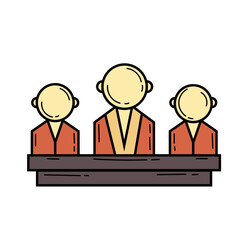 Law Icon Illustration Element
