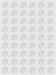 vector pattern. 
Beautiful black and white illustration for adult coloring book with rectangle abstract linear tribal pattern