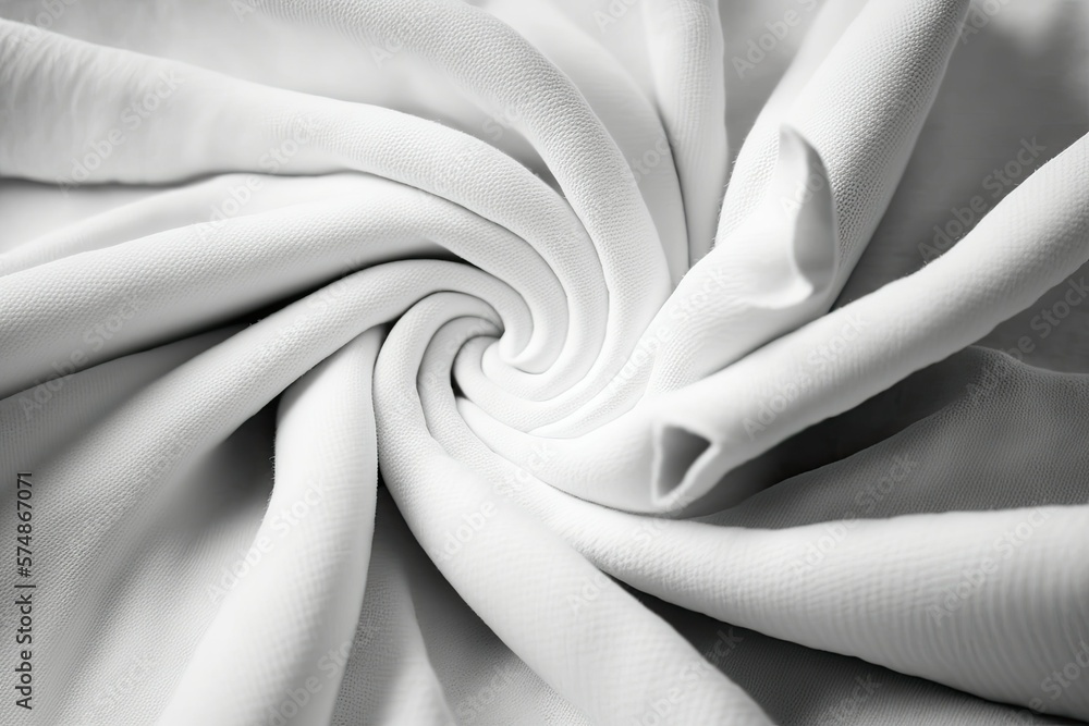 Poster white blanket texture. soft white sheets. background. texture and simplicity. generative ai