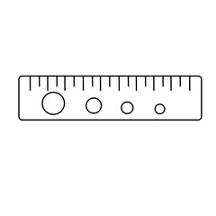 Ruler stationery