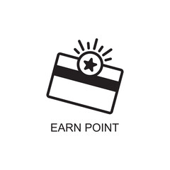 earn point icon , business icon
