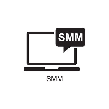 smm icon , business icon vector