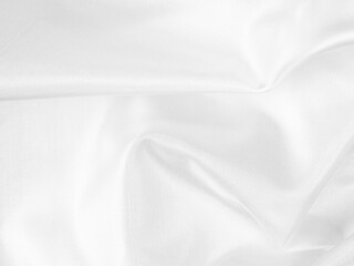 Obraz premium white silk fabrik background with copy space for inscription,satin backdrop