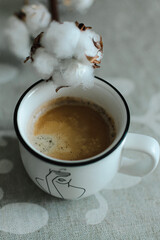 cup of cappuccino