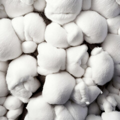 Fototapeta na wymiar Cotton Fabric Texture, made with generative AI 