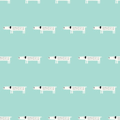 Seamless Surface Pattern Design, dog Art for Home Textiles Dress Sweater Scarf Bedding Mats and Packaging - 574882020