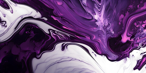 Abstract purple paint background with marble pattern