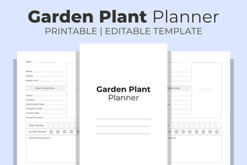 Garden Plant Planner