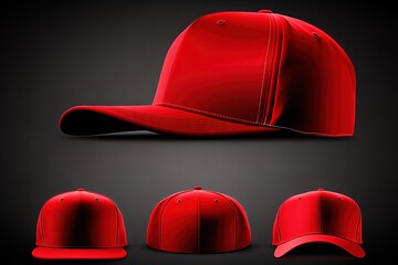 Red hat blank template