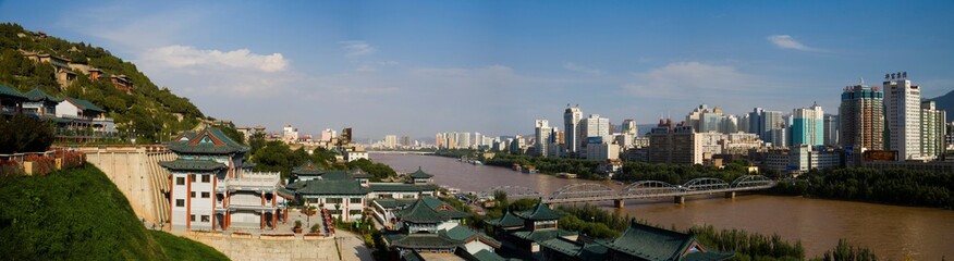 Gansu Province,Gansu,Lanzhou,Huanghe Iron Bridge,