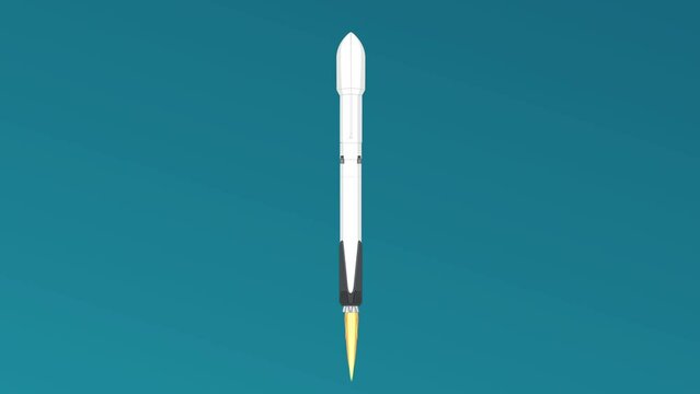 Launching of rocket and deployment of a hypersonic missile