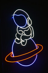 Astronauta LED © SaloSamp