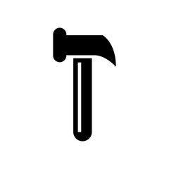 brick hammer icon or logo isolated sign symbol vector illustration - high quality black style vector icons
