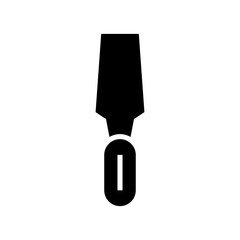 chisel icon or logo isolated sign symbol vector illustration - high quality black style vector icons
