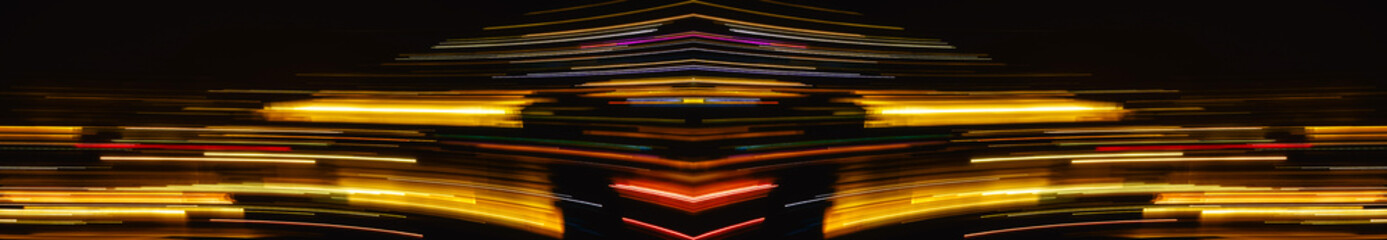 speed light line motion blur on dark background, data transfer simulation