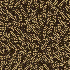 Vector seamless floral pattern. Folk Art style design. surface pattern for fabric