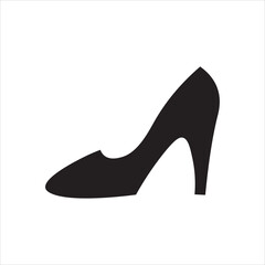 Obraz premium Women shoes icon vector illustration