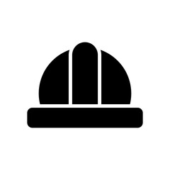 hard hat icon or logo isolated sign symbol vector illustration - high quality black style vector icons
