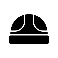 hard hat icon or logo isolated sign symbol vector illustration - high quality black style vector icons
