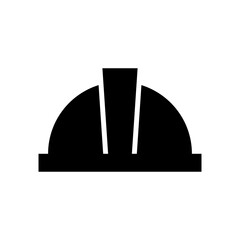 hard hat icon or logo isolated sign symbol vector illustration - high quality black style vector icons
