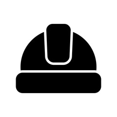 hard hat icon or logo isolated sign symbol vector illustration - high quality black style vector icons
