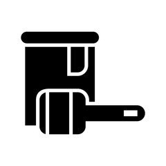 paint icon or logo isolated sign symbol vector illustration - high quality black style vector icons
