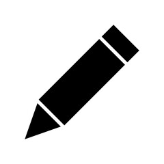 pencil icon or logo isolated sign symbol vector illustration - high quality black style vector icons
