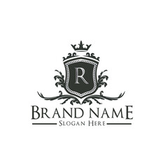 Royal Shield Herladic Logos