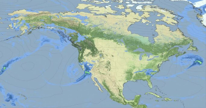 Precip Gradient Map