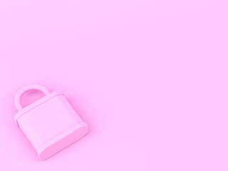Obraz premium Locked padlock background. Confidentiality and security concept